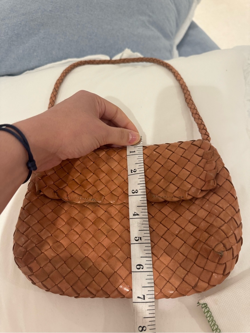 Loeffler Randall Billie Woven Leather Shoulder Bag - Picture 16 of 16